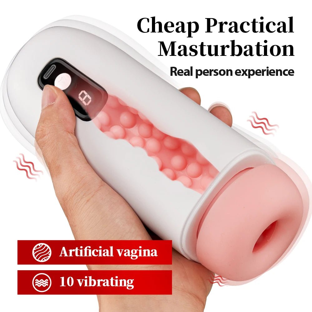 Male pleasure device   front product view