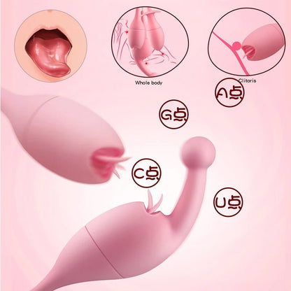Side profile of vibrator showing shape