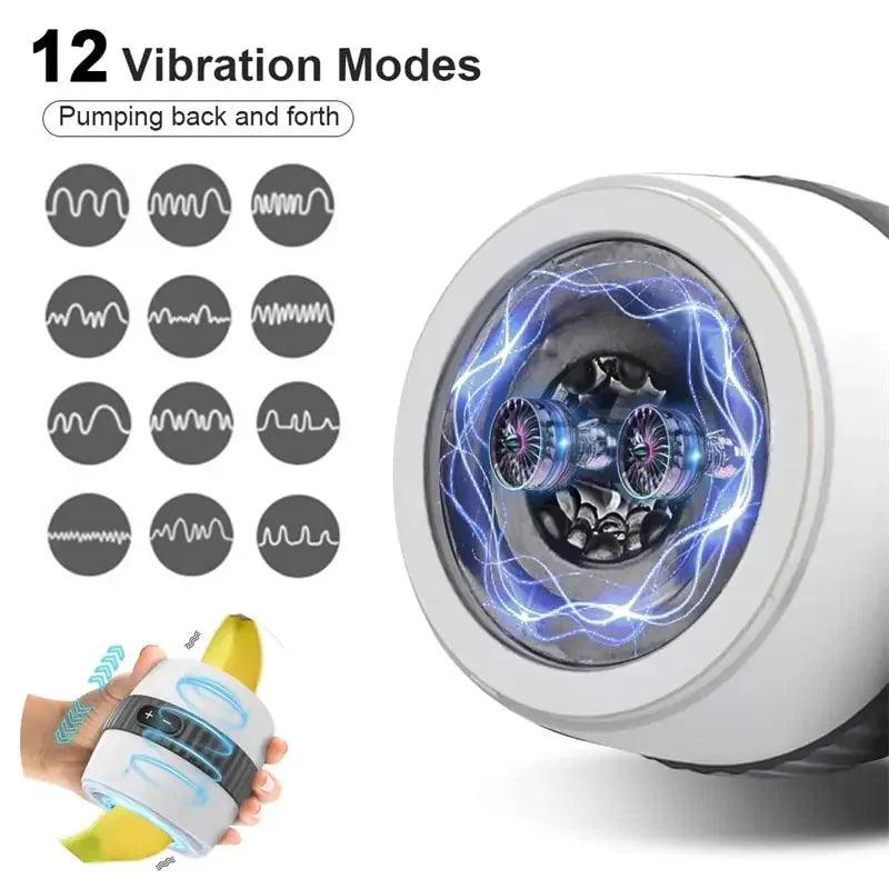 Male pleasure device   front product view