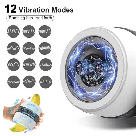 Male pleasure device   front product view