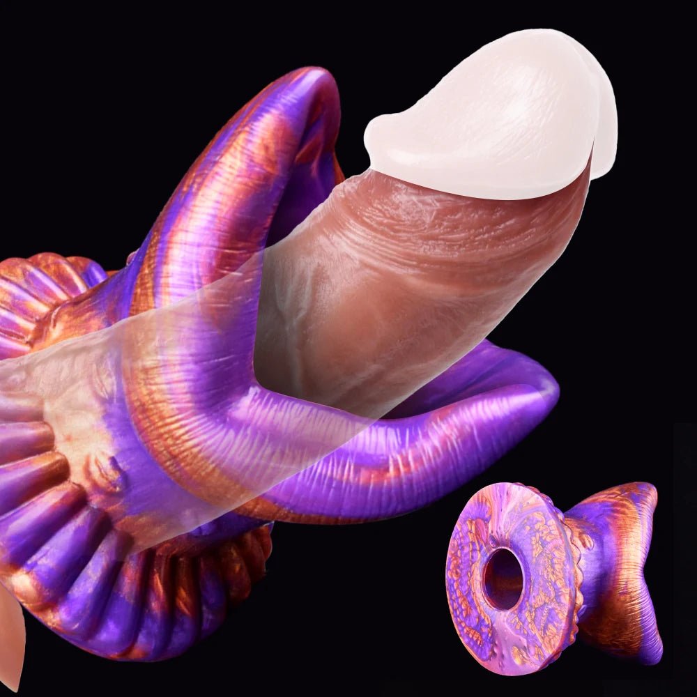 Adult plug   front product view on neutral background