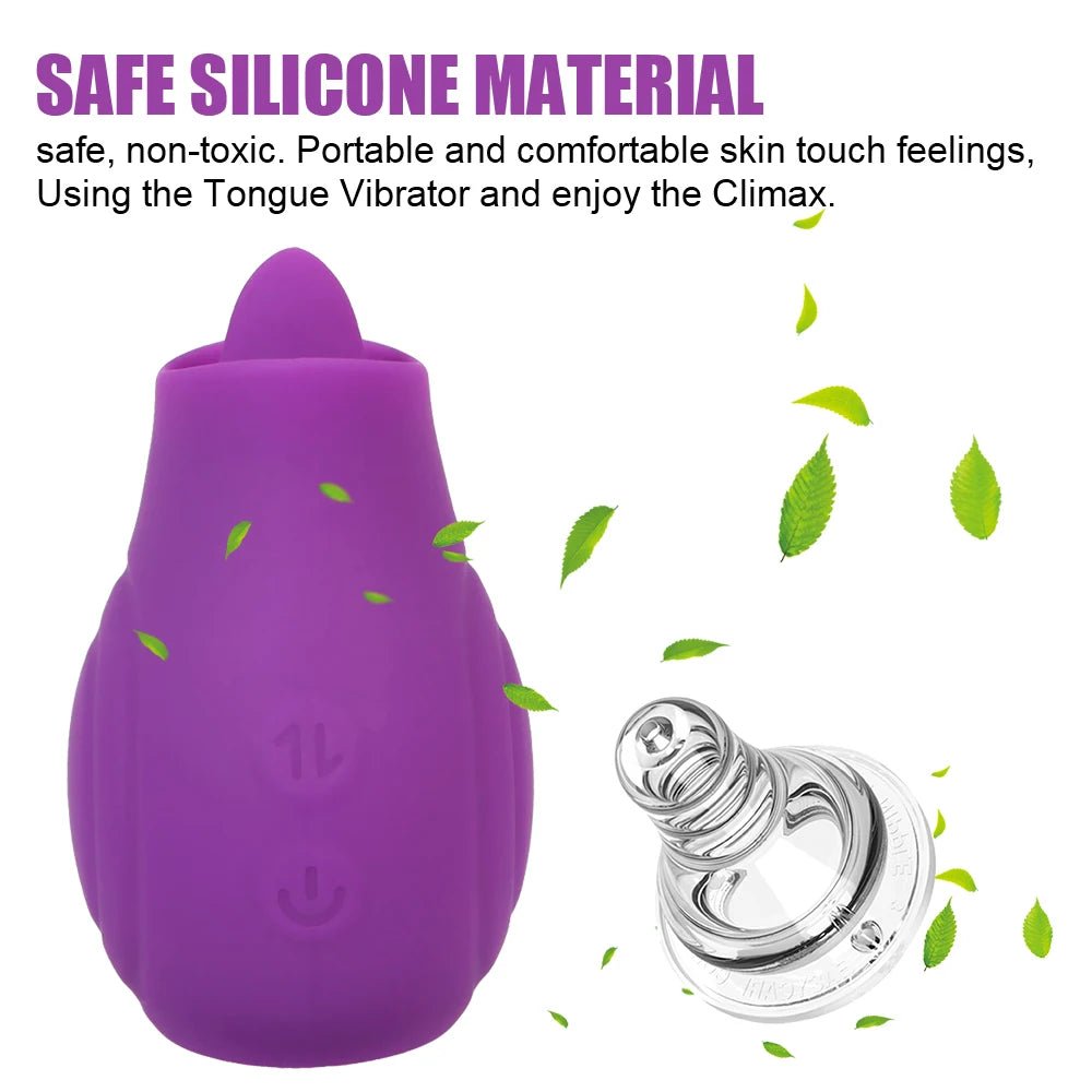 Size comparison of vibrator with scale reference