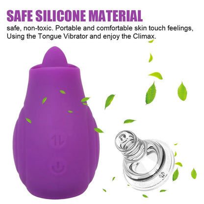 Size comparison of vibrator with scale reference