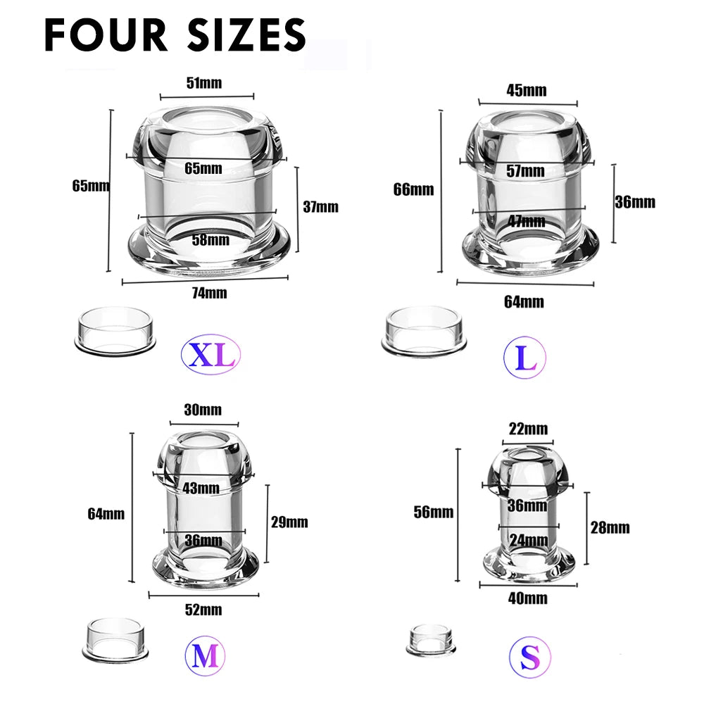 Colour options for hollow silicone plug with stopper