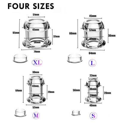 Colour options for hollow silicone plug with stopper