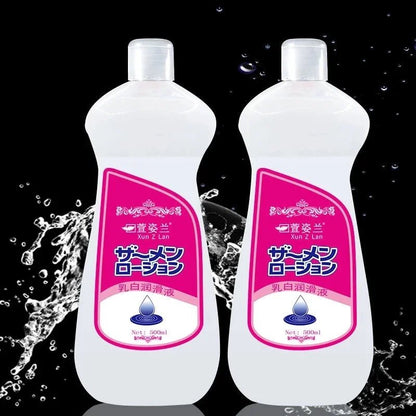 Rear label showing ingredients and instructions