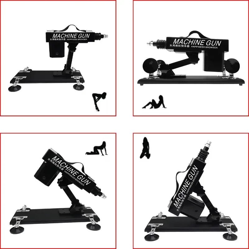 Speed control settings on pleasure machine