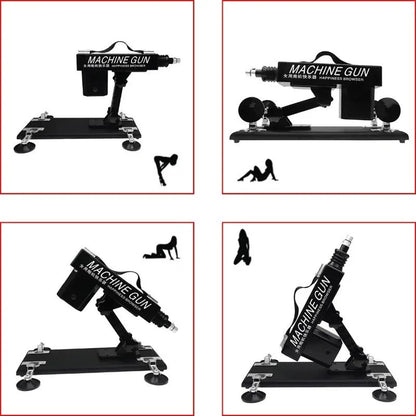 Speed control settings on pleasure machine