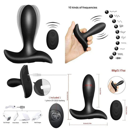Adult plug   front product view on neutral background