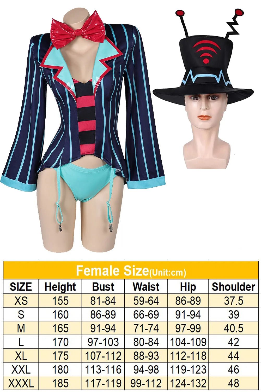 Size guide for lingerie