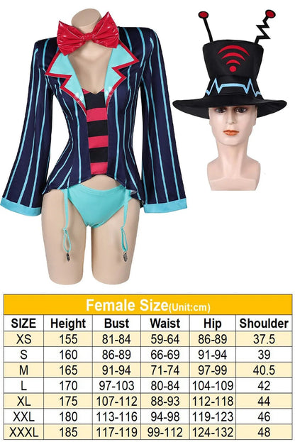 Size guide for lingerie