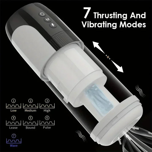Male Masturbator Cup – Uterus Fantasy Stroker for Realistic Tight Sensation