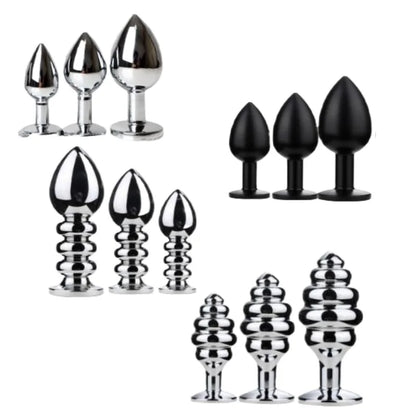 Colour options available for this adult plug
