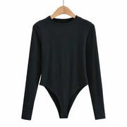 Long Sleeve Bodysuits Sexy Streetwear Lingerie Bodycon – additional product view