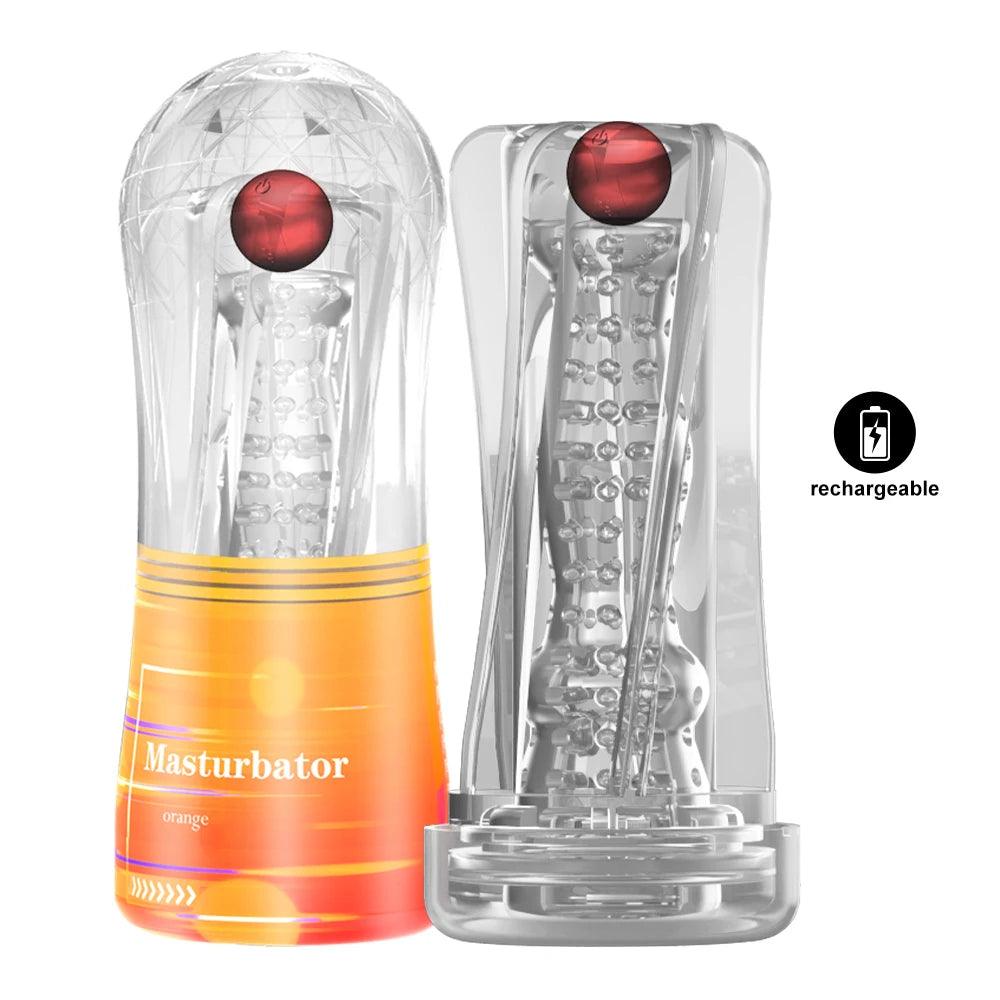 Packaging for male pleasure device