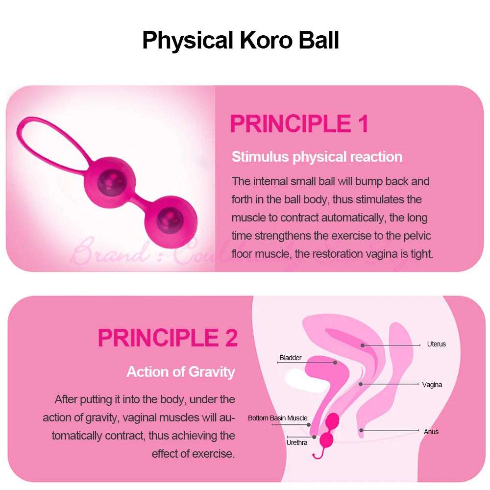 Kegel Ben Wa Ball intimatel Tighten Exercise Machine Smart Egg Geisha Balls Female pleasureor adult toy for Women