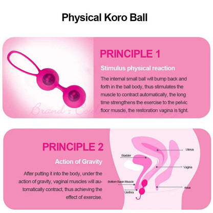 Kegel Ben Wa Ball intimatel Tighten Exercise Machine Smart Egg Geisha Balls Female pleasureor adult toy for Women