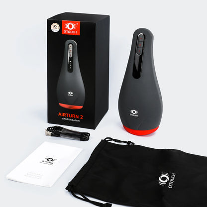 Rear or angled view of otouch airturn 2 automatic device with heating feature upgrade