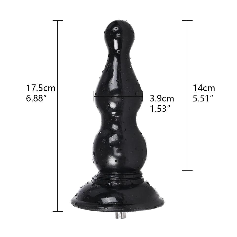 Size and footprint of pleasure machine