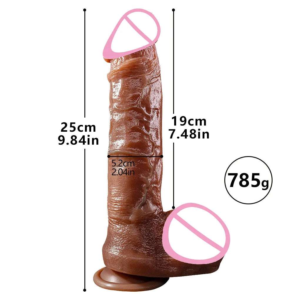 Super Long Skin Dildo intimate Medical Silicone Realistic SexToy For Women pleasureor Makeup Dildo Strapon Suction Cup Dick Adults
