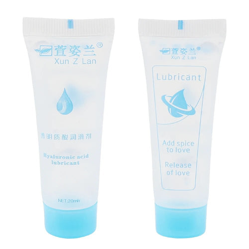 Bottle or tube of intimate lubricant   front label view
