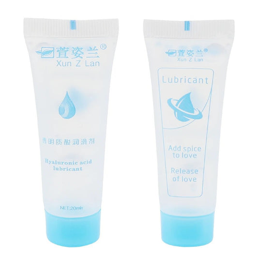 Bottle or tube of intimate lubricant   front label view