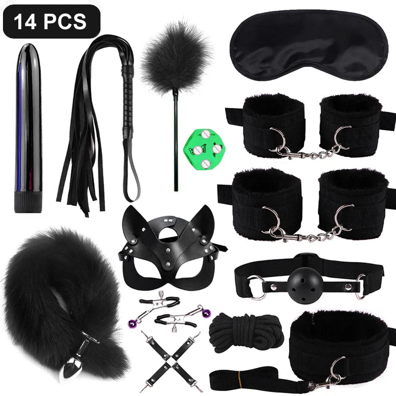 Bondage accessory   product overview on neutral background