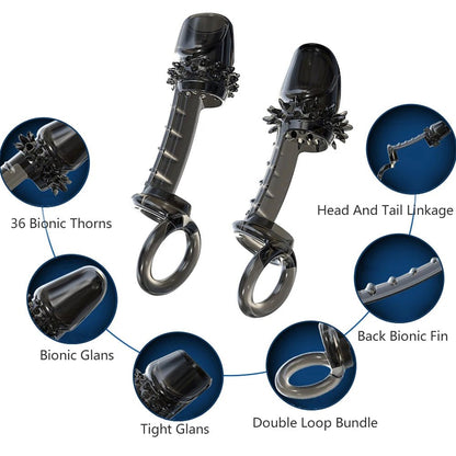 Set of rings displayed together in size order