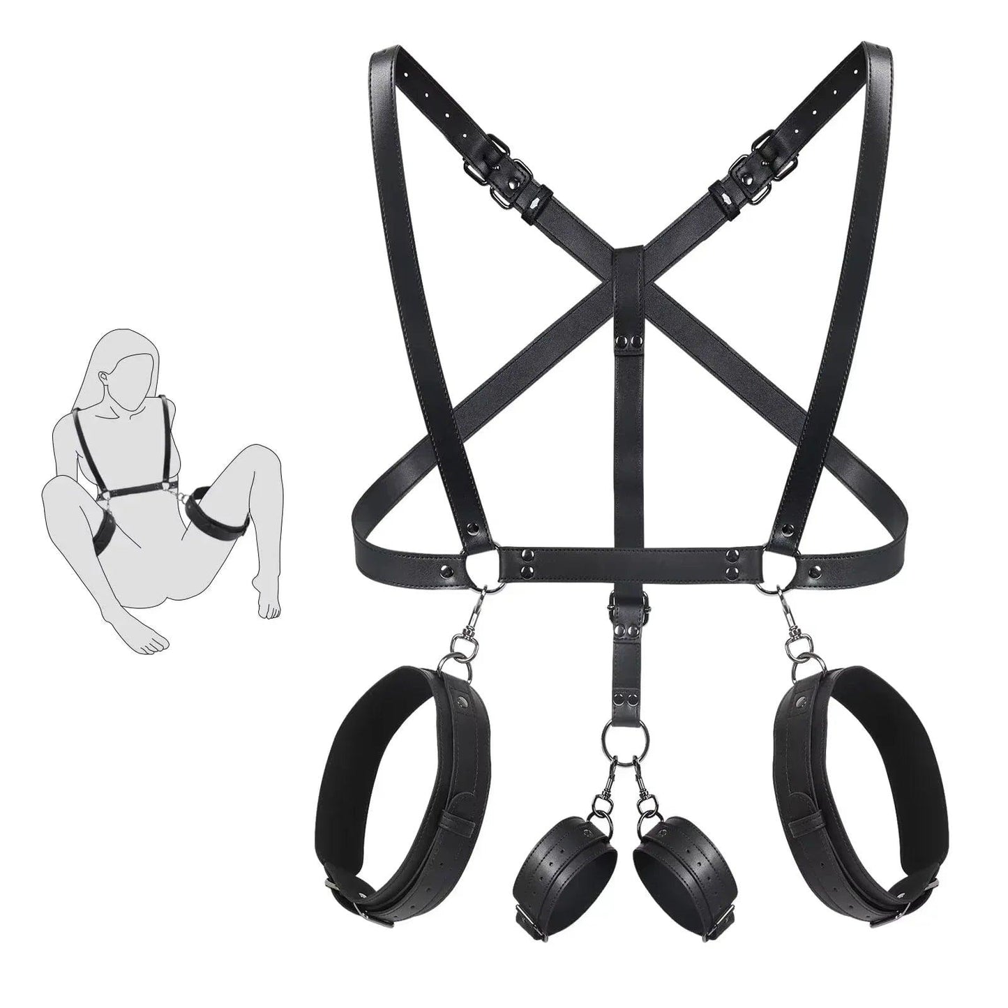 Restraint or cuff detail on bondage set
