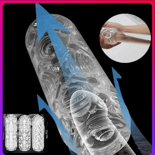 Male pleasure device   front product view