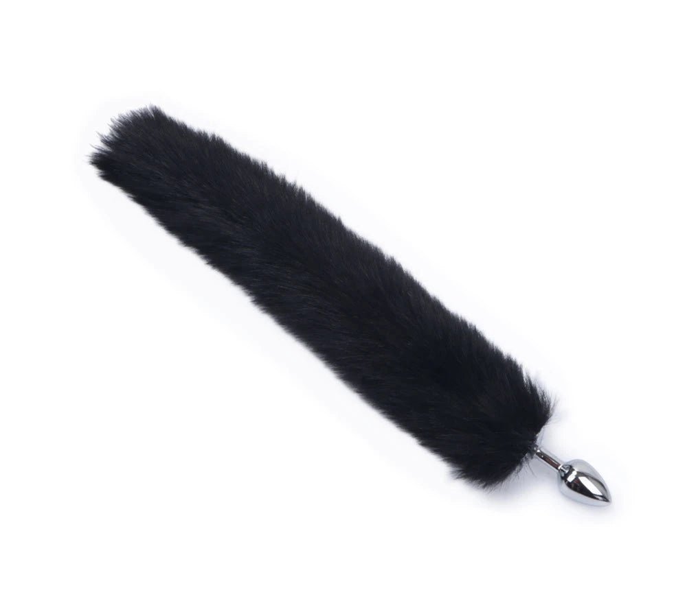 Fox tail close-up showing texture and volume
