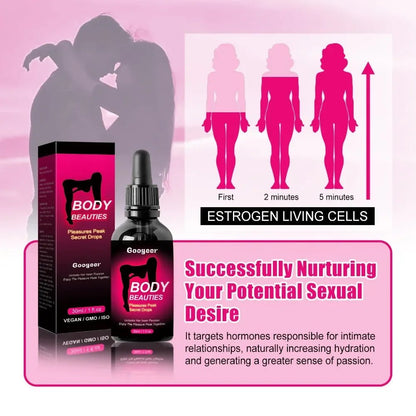 Size comparison of rapid orgasmic gel tighteners for enhanced pleasure with scale reference