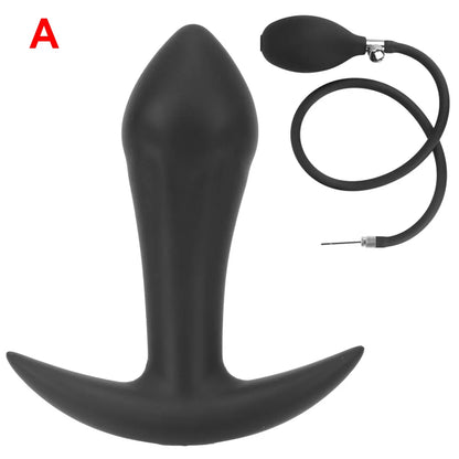 Cleaning instructions graphic for inflatable plug