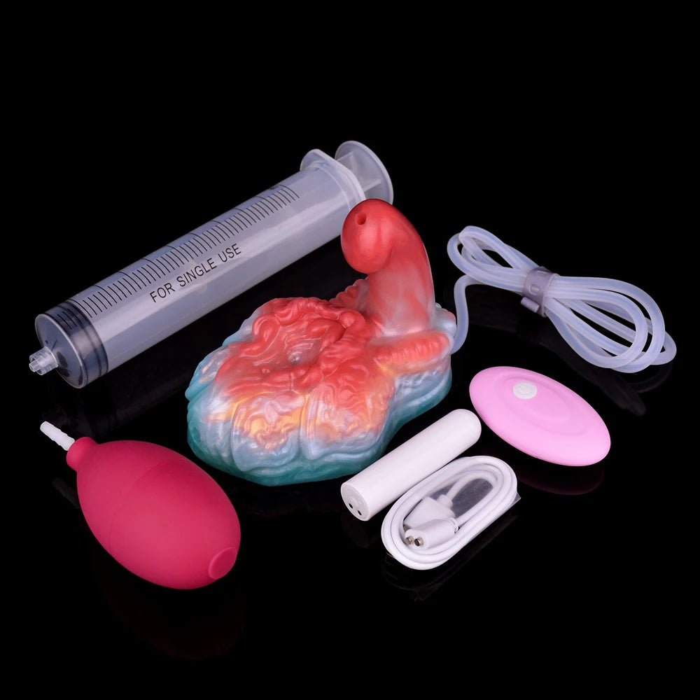 Side profile of vibrator showing shape