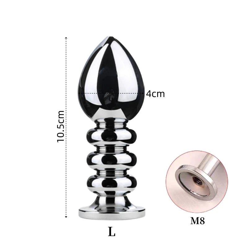 Adult plug   front product view on neutral background