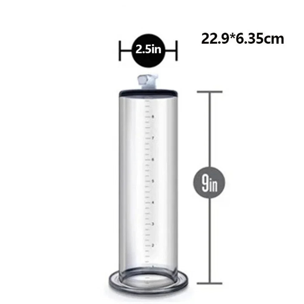 Size and cylinder diameter reference