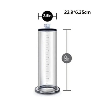 Size and cylinder diameter reference