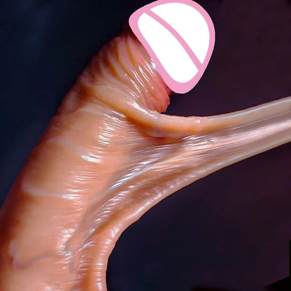Side profile of adult toy showing full length