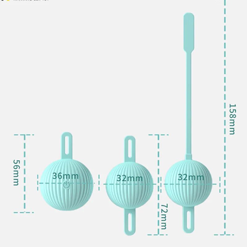 Size comparison of kegel exercise device