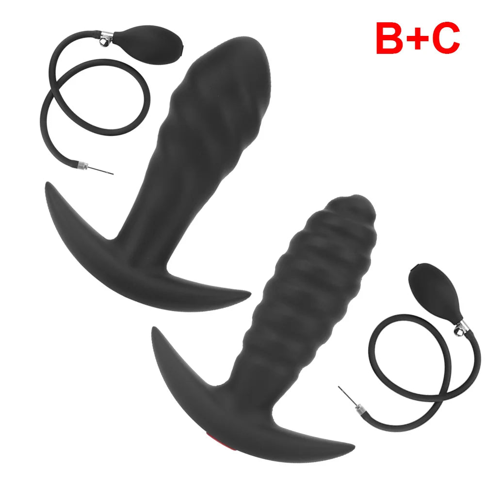 Full product set: plug, pump, and storage bag