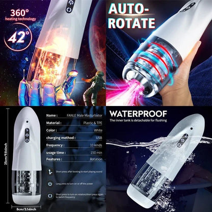 Packaging for male pleasure device