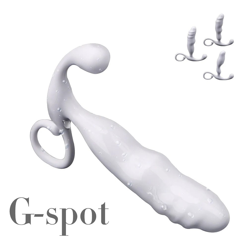 Hard Anal Plug Set – 28–30mm Dilator Toys for Controlled Training
