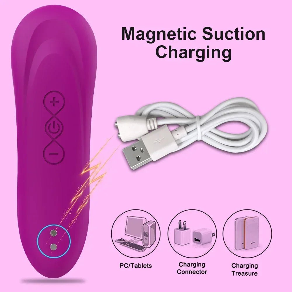 Side profile of vibrator showing shape