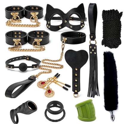 Material close-up   leather, velvet, neoprene