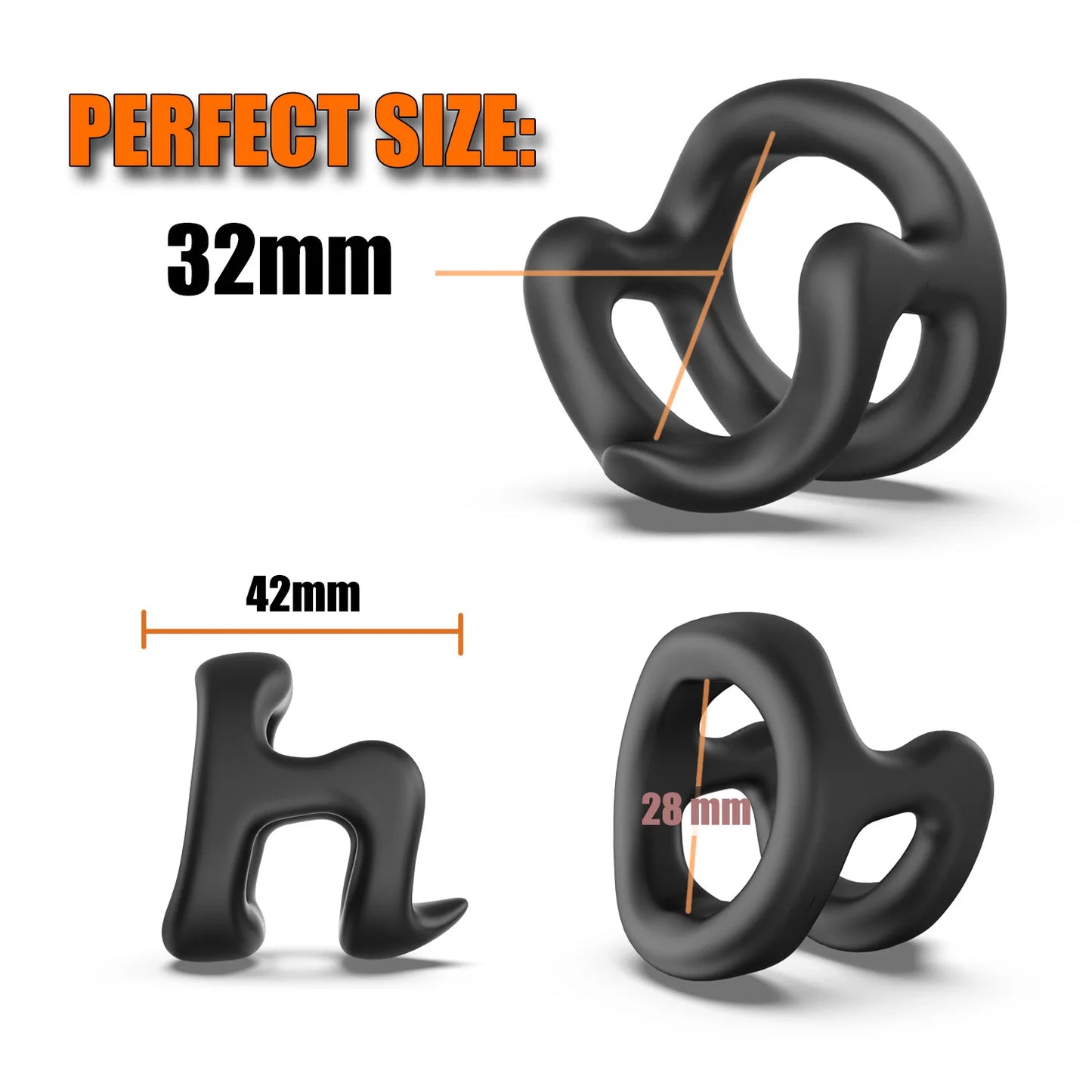 Size variants available for this ring
