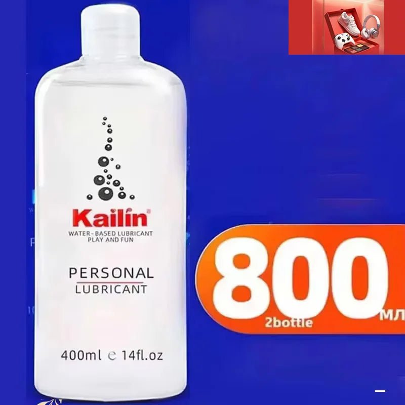 Bottle or tube of intimate lubricant   front label view