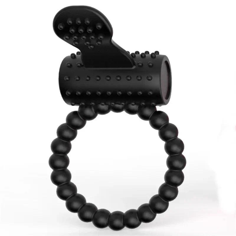 Ring with vibrator attachment detail