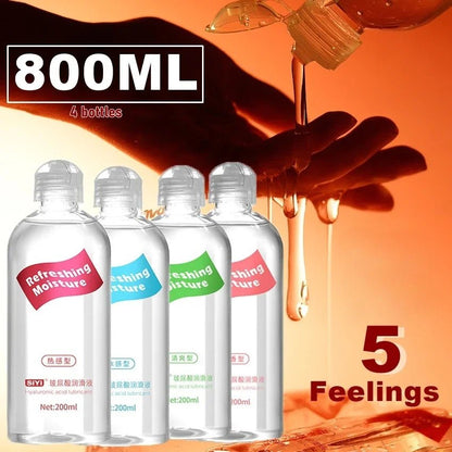 Bottle or tube of intimate lubricant   front label view