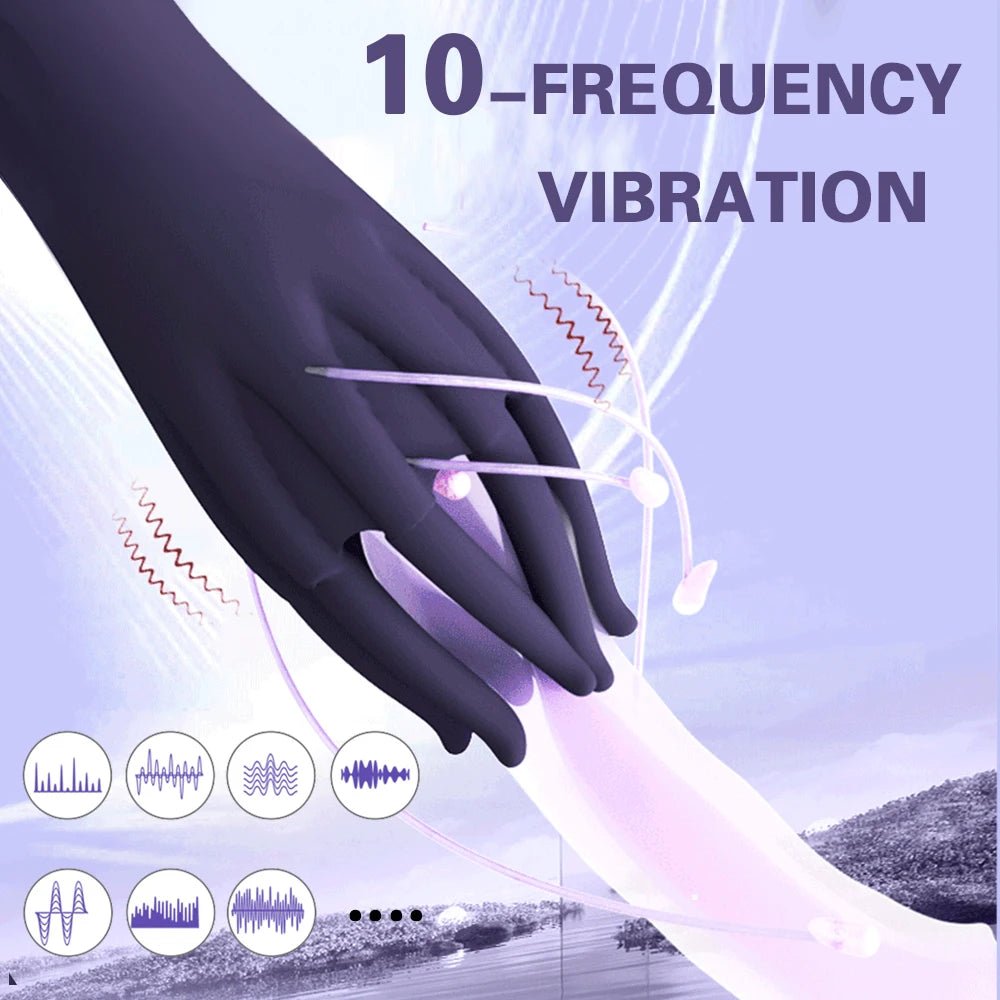 Side profile of vibrator showing shape