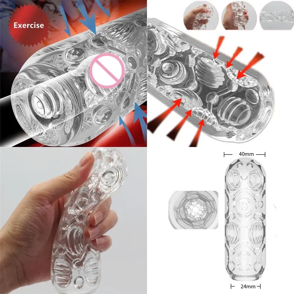 Vibrator in storage pouch